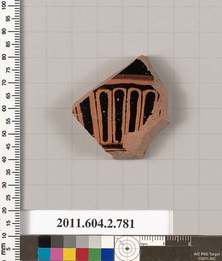 Terracotta fragment of a calyx-krater (bowl for mixing wine and water)
