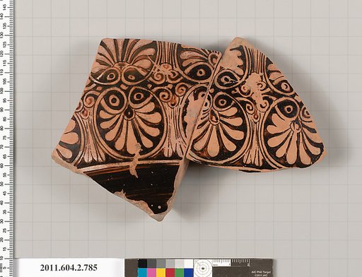 Terracotta fragment of a calyx-krater (bowl for mixing wine and water)