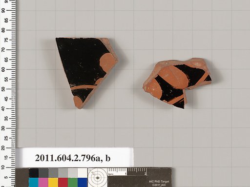 Terracotta fragments of calyx-kraters (bowls for mixing wine and water)