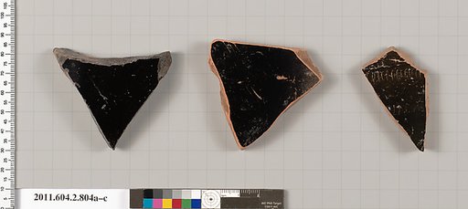 Terracotta fragments of calyx-kraters (bowls for mixing wine and water)
