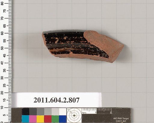 Terracotta fragment of a calyx-krater (bowl for mixing wine and water)