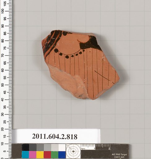 Terracotta fragment of a bell-krater (bowl for mixing wine and water)