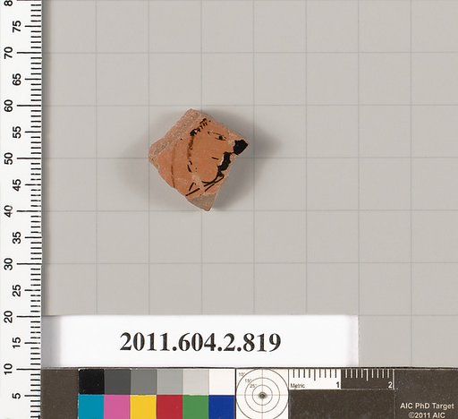 Terracotta fragment of a bell-krater (bowl for mixing wine and water)
