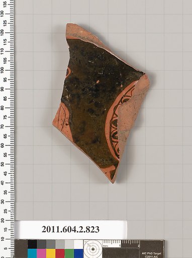 Terracotta fragment of a bell-krater (bowl for mixing wine and water)