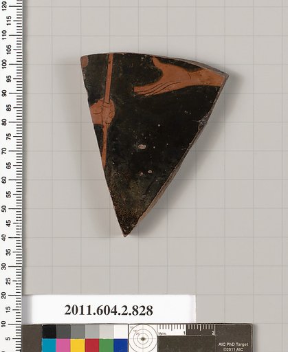 Terracotta fragment of a bell-krater (bowl for mixing wine and water)