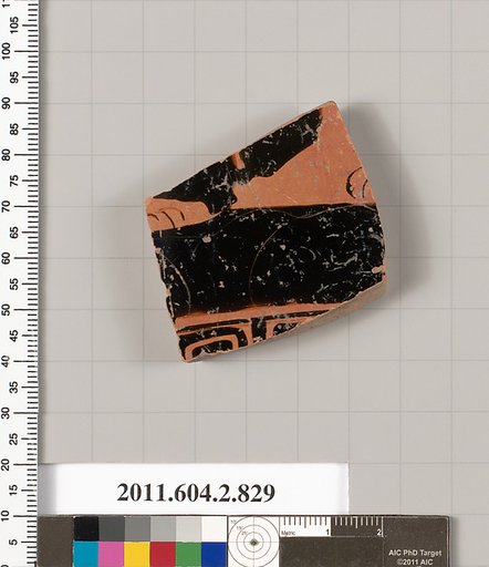 Terracotta fragment of a bell-krater (bowl for mixing wine and water)