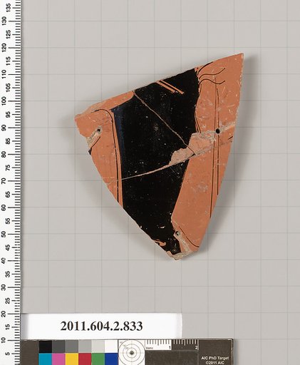 Terracotta fragment of a bell-krater (bowl for mixing wine and water)