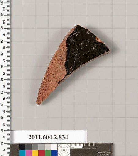 Terracotta fragment of a bell-krater (bowl for mixing wine and water)