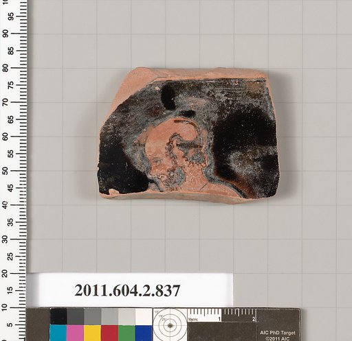 Terracotta fragment of a bell-krater (bowl for mixing wine and water)