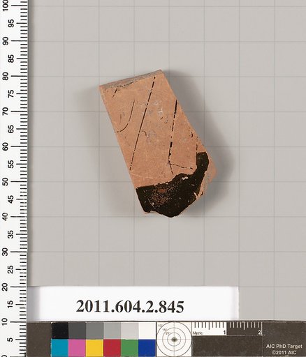 Terracotta fragment of a bell-krater (bowl for mixing wine and water)