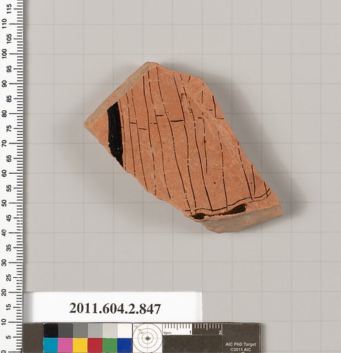 Terracotta fragment of a bell-krater (bowl for mixing wine and water)