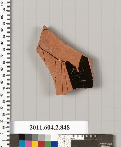 Terracotta fragment of a bell-krater (bowl for mixing wine and water)