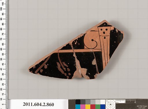 Terracotta fragment of a bell-krater (bowl for mixing wine and water)