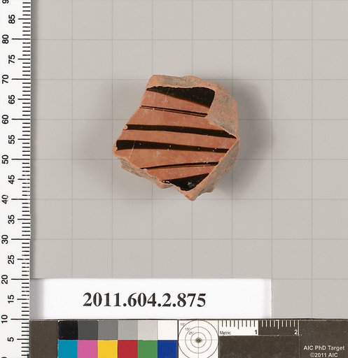 Terracotta fragment of a bell-krater (bowl for mixing wine and water)