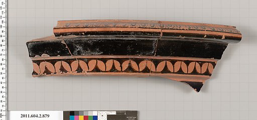 Terracotta fragment of a bell-krater (bowl for mixing wine and water)