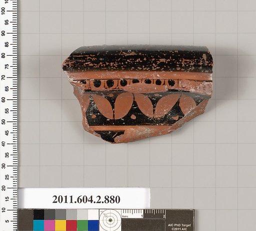 Terracotta fragment of a bell-krater (bowl for mixing wine and water)
