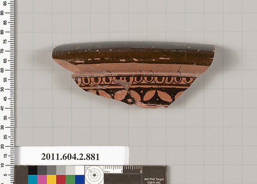 Terracotta fragment of a bell-krater (bowl for mixing wine and water)