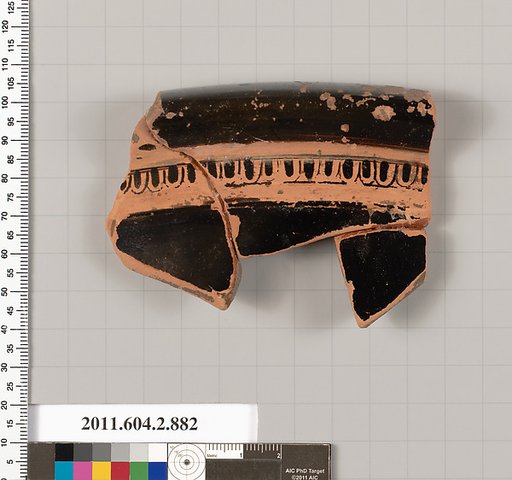 Terracotta fragment of a bell-krater (bowl for mixing wine and water)