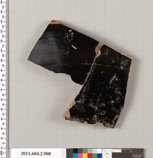 Terracotta fragment of a bell-krater (bowl for mixing wine and water)
