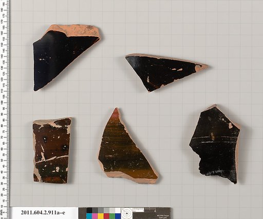 Terracotta fragments of bell-kraters (bowls for mixing wine and water)?