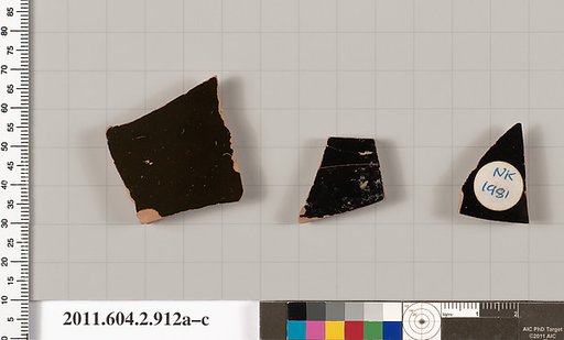 Terracotta fragments of bell-kraters (bowls for mixing wine and water)?
