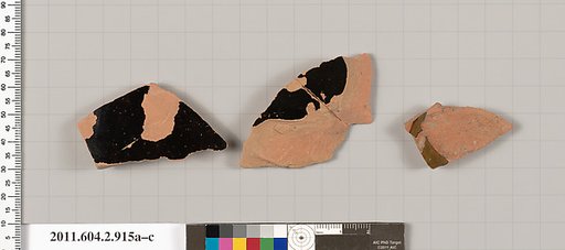 Terracotta fragments of bell-kraters (bowls for mixing wine and water)?