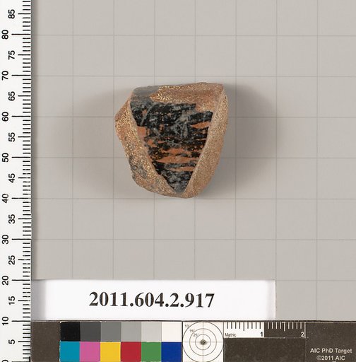 Terracotta fragment of a bell-krater (bowl for mixing wine and water)?