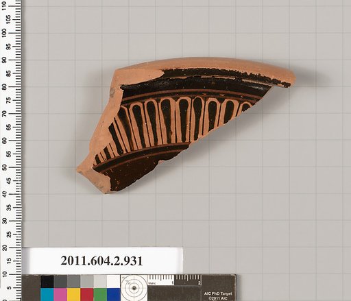 Terracotta fragment of a hydria (water jar)