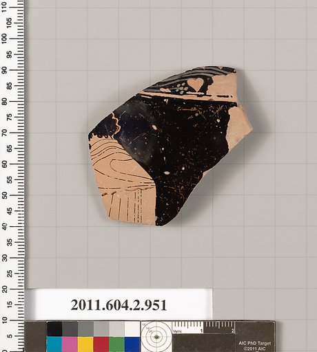 Terracotta fragment of an oinochoe (jug)