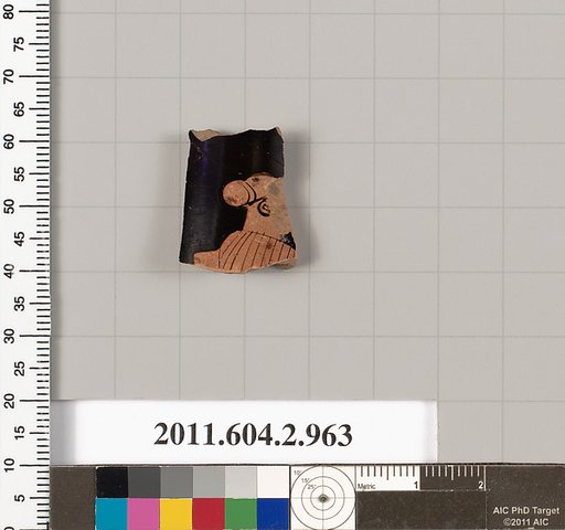 Terracotta fragment of an oinochoe (jug)