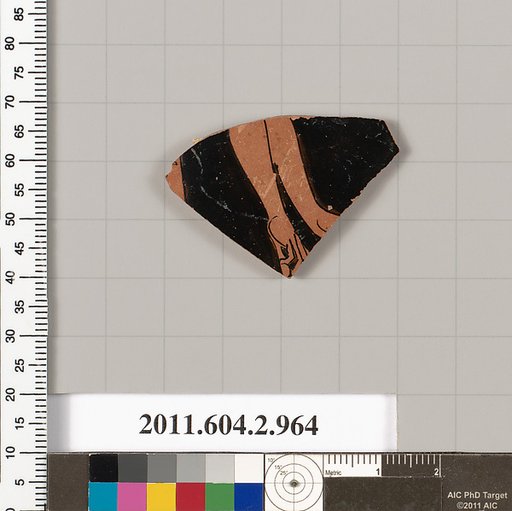 Terracotta fragment of an oinochoe (jug)