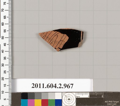 Terracotta fragment of an oinochoe (jug)