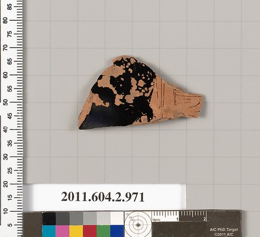 Terracotta fragment of an oinochoe (jug)