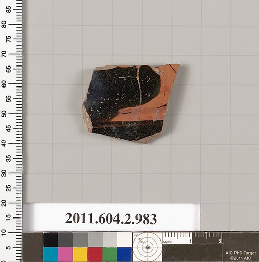 Terracotta fragment of an oinochoe (jug)
