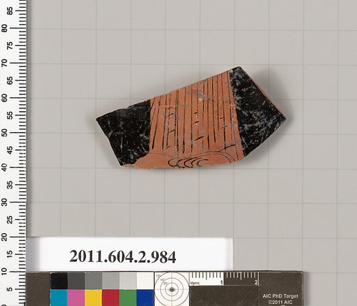 Terracotta fragment of an oinochoe (jug)