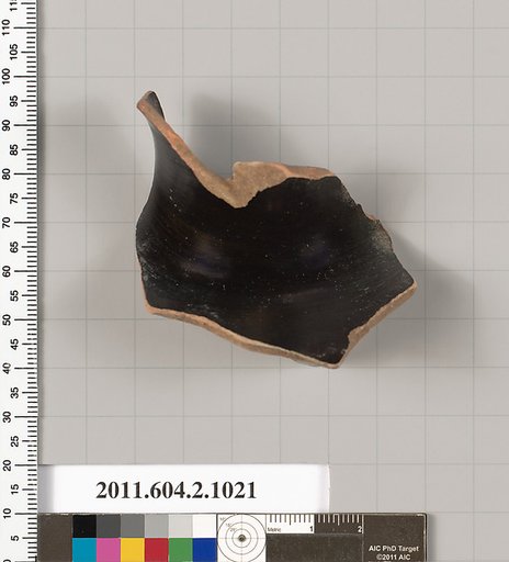 Terracotta fragment of an oinochoe (jug)
