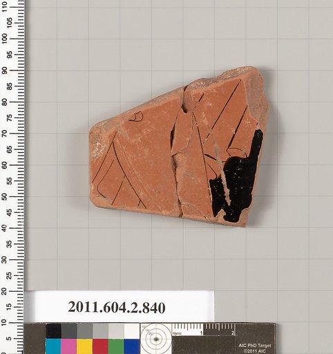 Terracotta fragment of a bell-krater (bowl for mixing wine and water)