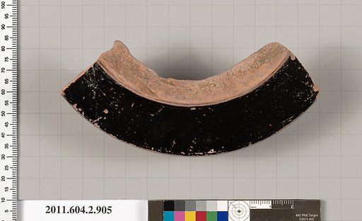 Terracotta fragment of a bell-krater (bowl for mixing wine and water)