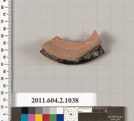 Terracotta fragment of an oinochoe (jug)