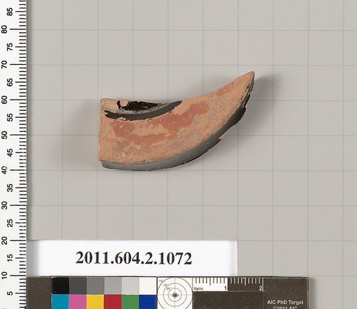 Terracotta fragment of an oinochoe (jug)