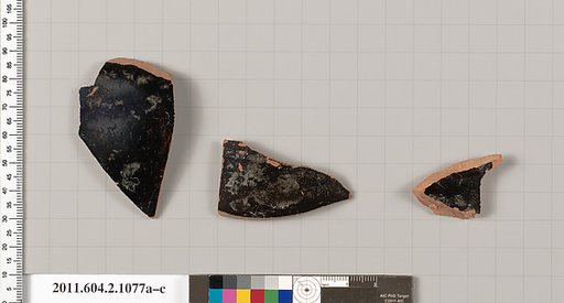Terracotta fragments of closed shapes