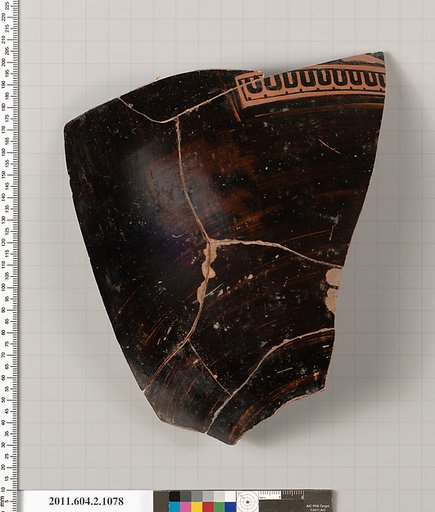 Terracotta fragment of a hydria (water jar)