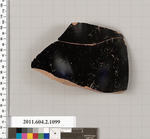 Terracotta fragment of a squat lekythos (oil flask)