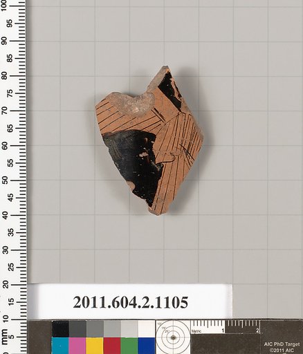 Terracotta fragment of a lekythos (oil flask)