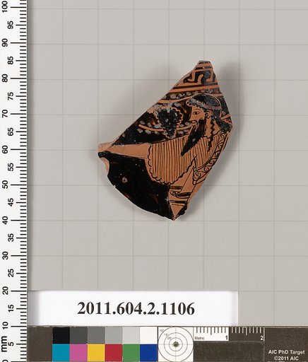 Terracotta fragment of a lekythos (oil flask)