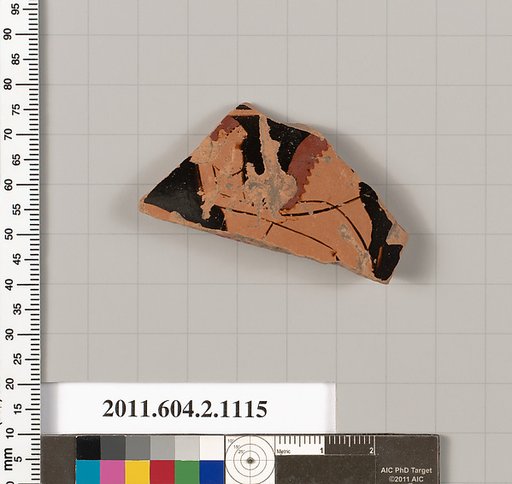 Terracotta fragment of a lekythos (oil flask)?