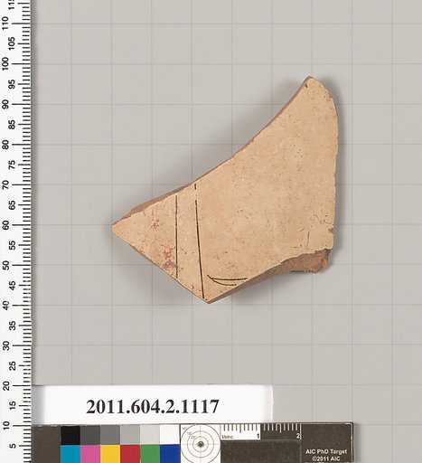 Terracotta fragment of a lekythos (oil flask)