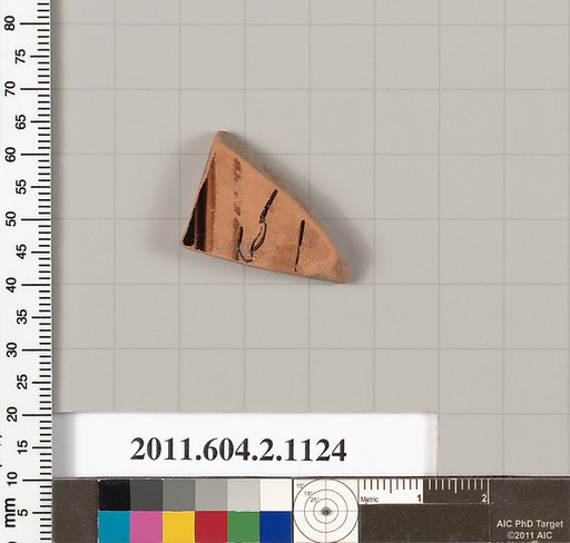 Terracotta fragment of a lekythos (oil flask)?