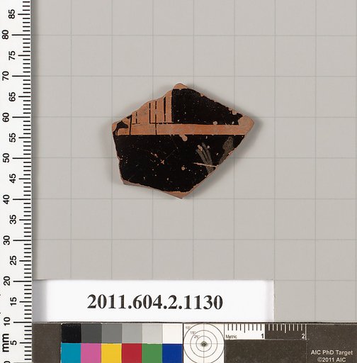 Terracotta fragment of a lekythos (oil flask)?