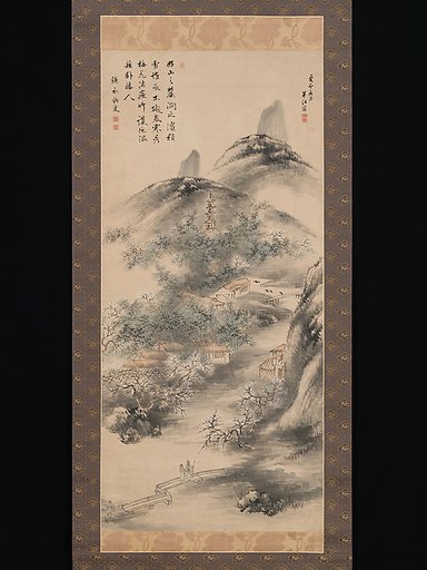 Bamboo and Plum in Early Spring